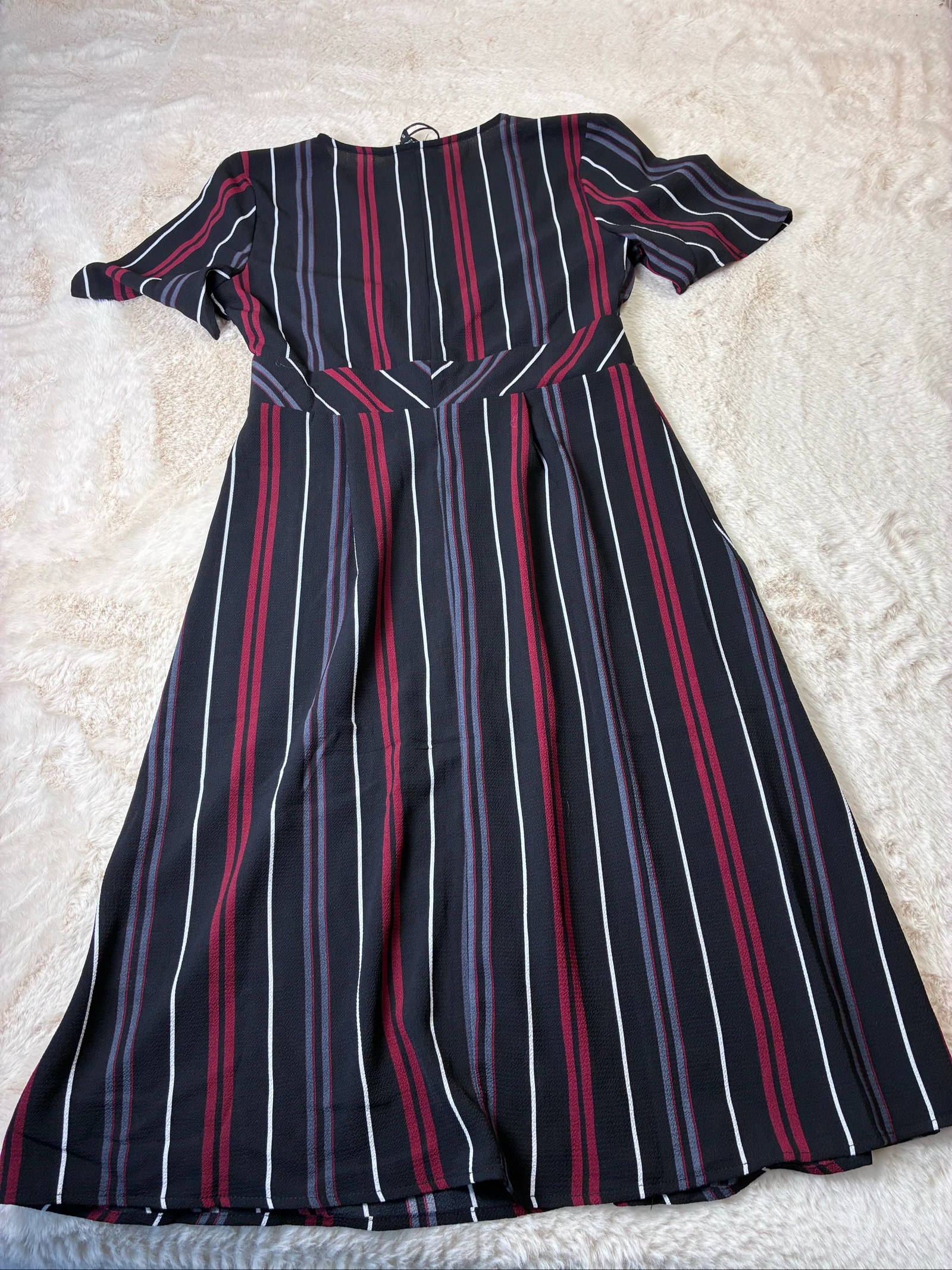 Midi-jurk met strepen - Brave Soul London S – photo 7